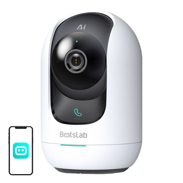 360° vidinė WiFi kamera Botslab 2 Pro C221 5MP 5G