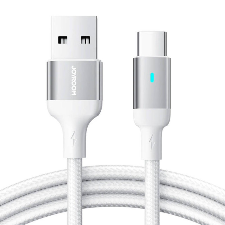 Кабель USB-A/Type-C/3А/3м Joyroom S-UC027A10 (белый)