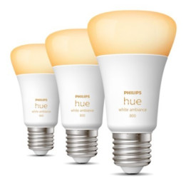Philips Hue E27 iš 6W 3-Pak