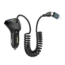 Kabeļu auto lādētājs Remax RCC328 20V+22,5W PD+QC