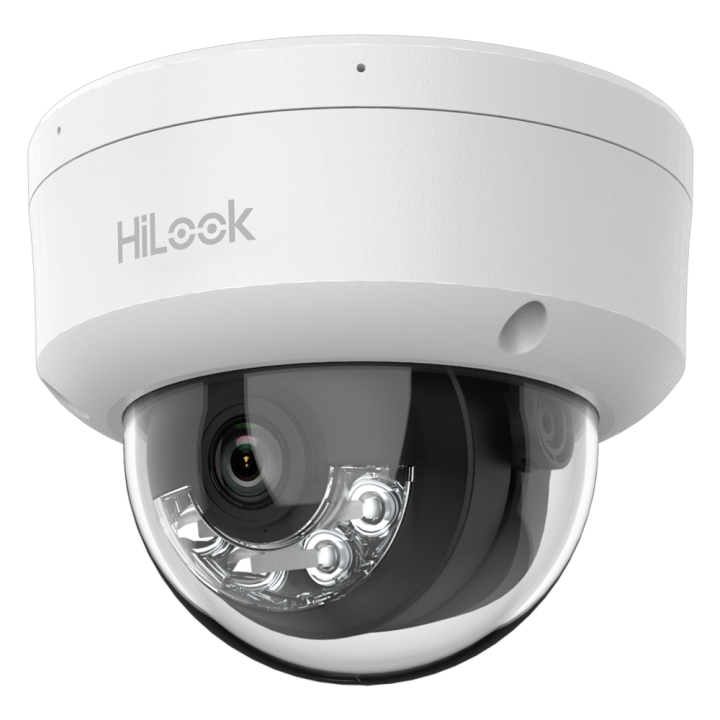 Купольная IP-камера HILOOK IPC-D140HA-LU, уличная, 4MP с PoE, IP67, ИК 30м, двойное освещение