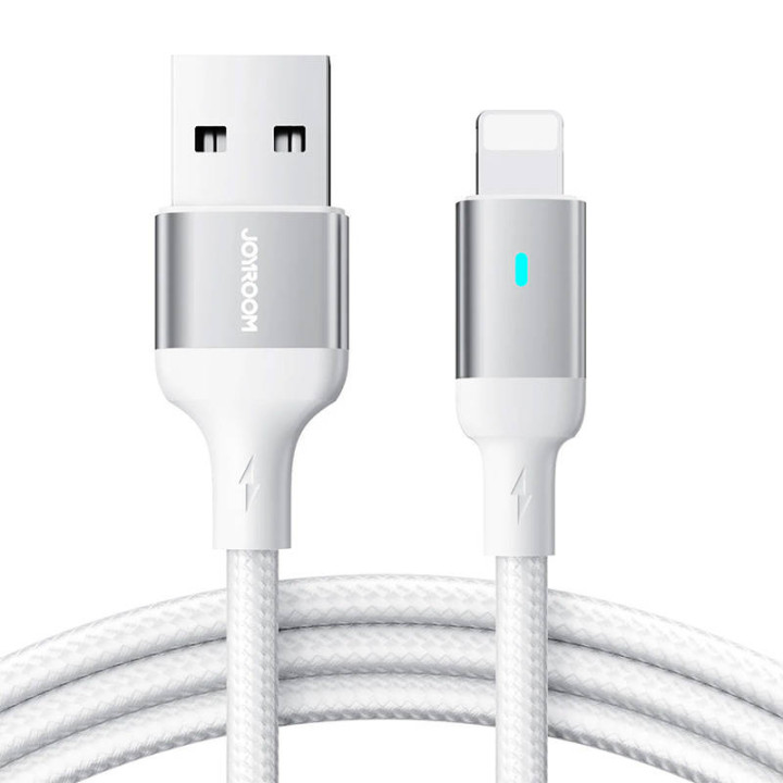 Kabelis prie USB-A / Lightning / 2,4A / 3m Joyroom S-UL012A10 (baltas)