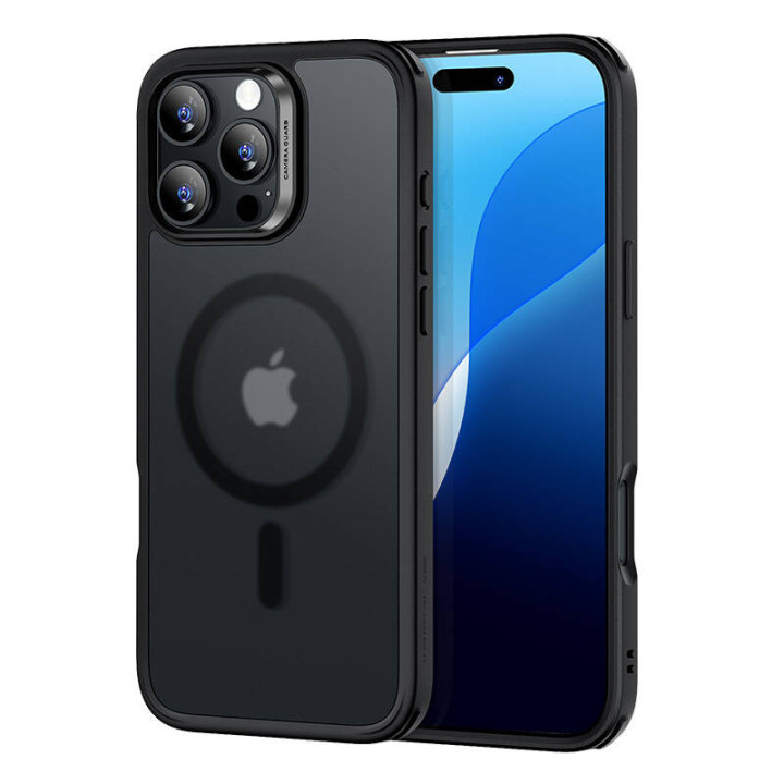 Klasikinis hibridinis (HaloLock) ESR dėklas, skirtas iPhone 16 Pro (juodas)