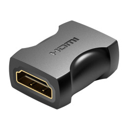 Переходник HDMI (гнездо) на HDMI (гнездо) Vention AIRB0 4K, 60 Гц, (черный)