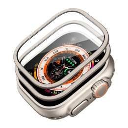 Apsaugos rinkinys Apple Watch Ultra ESR 49mm (dėklas + stiklas) (titanas)