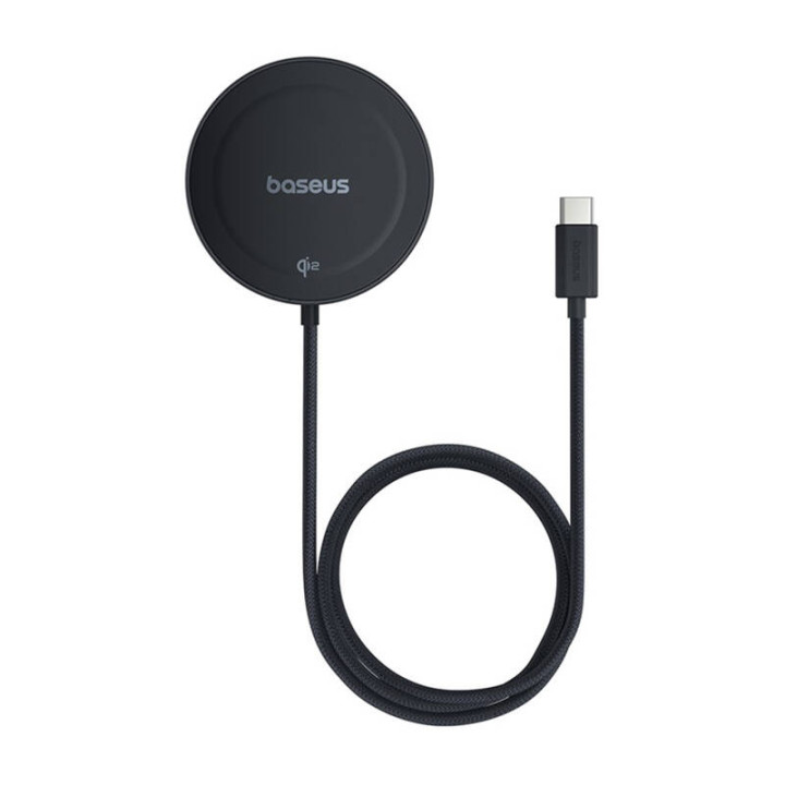 Baseus Simple Mini4 15W įkrovimo stovas (juodas)