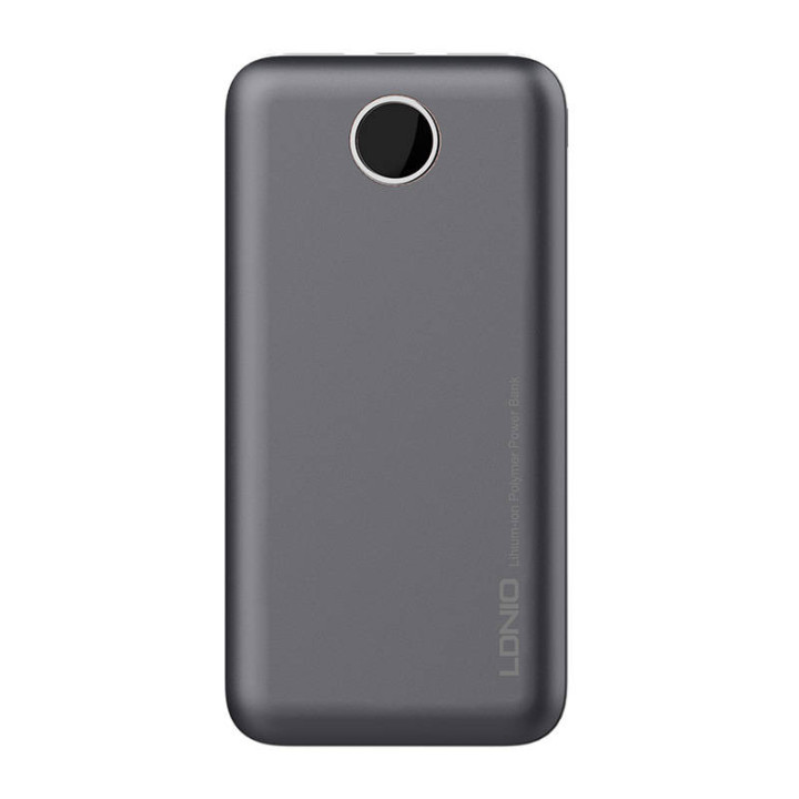 Powerbank LDNIO PQ10, 2xUSB, 22,5 Вт, 10000 мАч (Серый)