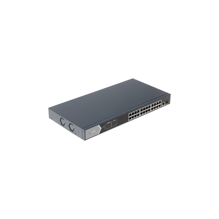 КОММУТАТОР POE DS-3E0526P-E 24-ПОРТОВЫЙ SFP Hikvision
