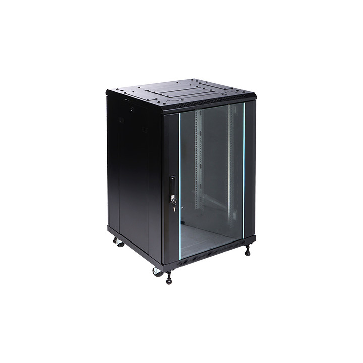 STANDING RACK CABINET EPRADO-R19-18U/600FW-BLUE