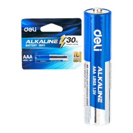 Alkaliparisto Deli AAA LR03 1 kpl