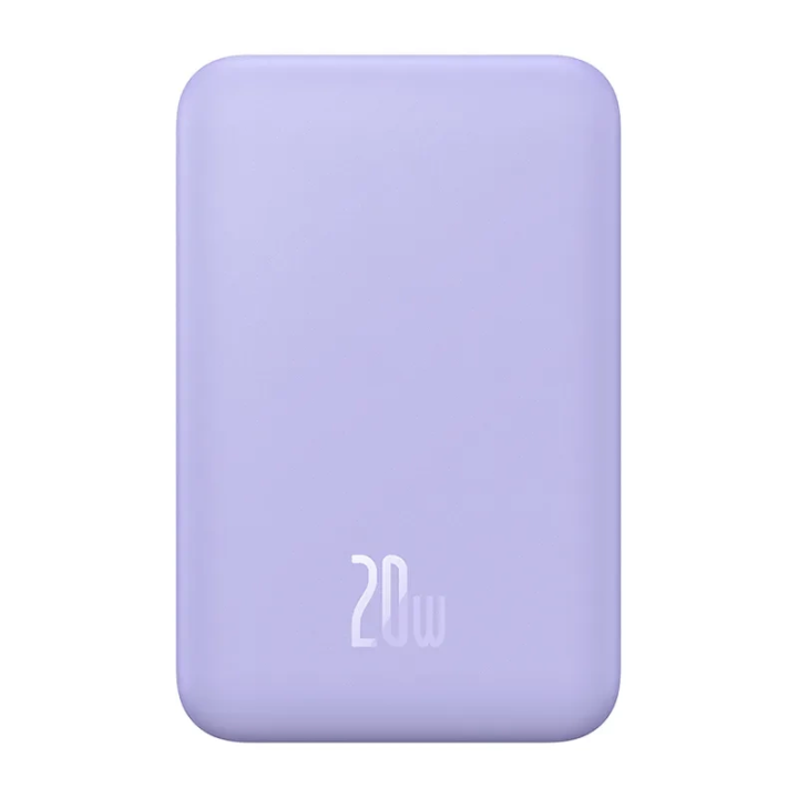 Magnetic Mini Powerbank Baseus 5000mAh 20W (violeta)