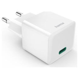 Hama mini GAN 30W PD/QC, valkoinen