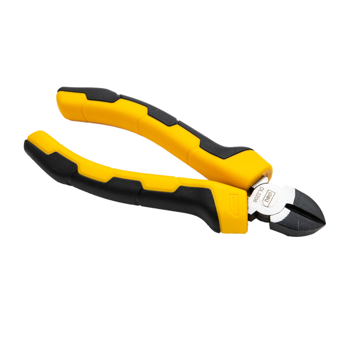 Diagonaaltangid 6" Deli Tools EDL2206 (kollane)