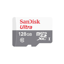 Atmiņas karte SanDisk Ultra Android microSDXC 128GB 100MB/s Class 10 UHS-I (SDSQUNR-128G-GN6MN)