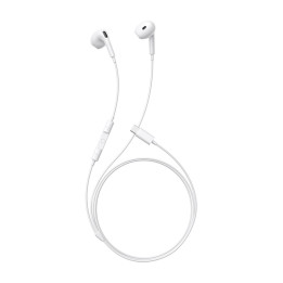 Baseus Encok CZ19 Wired In-Ear Headphones White