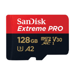 Muistikortti SANDISK EXTREME PRO microSDXC 128GB 200/90 MB/s UHS-I U3 (SDSQXCD-128G-GN6MA)