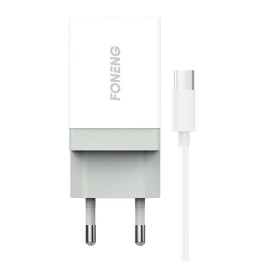Greitas įkroviklis Foneng 1x USB K210 10.5W + USB Micro