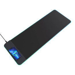Belaidžio įkrovimo pelės kilimėlis Choetech T543-F-ACBK 15W (juodas)