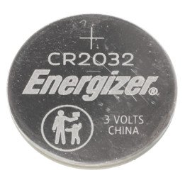 ENERGIZER CR2032 Lithium Coin Battery 3V 220mAh (2-Pack)