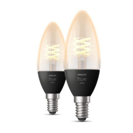 Philips Hue E14 W 4,5 W Fil Candle 2-pakk