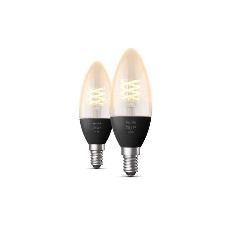 Philips Hue E14 W 4,5 Вт Fil Свеча, 2 шт.