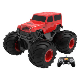 Nuotoliniu būdu valdomas automobilis Double Eagle (raudonas) Jeep (amphibious) E342-003