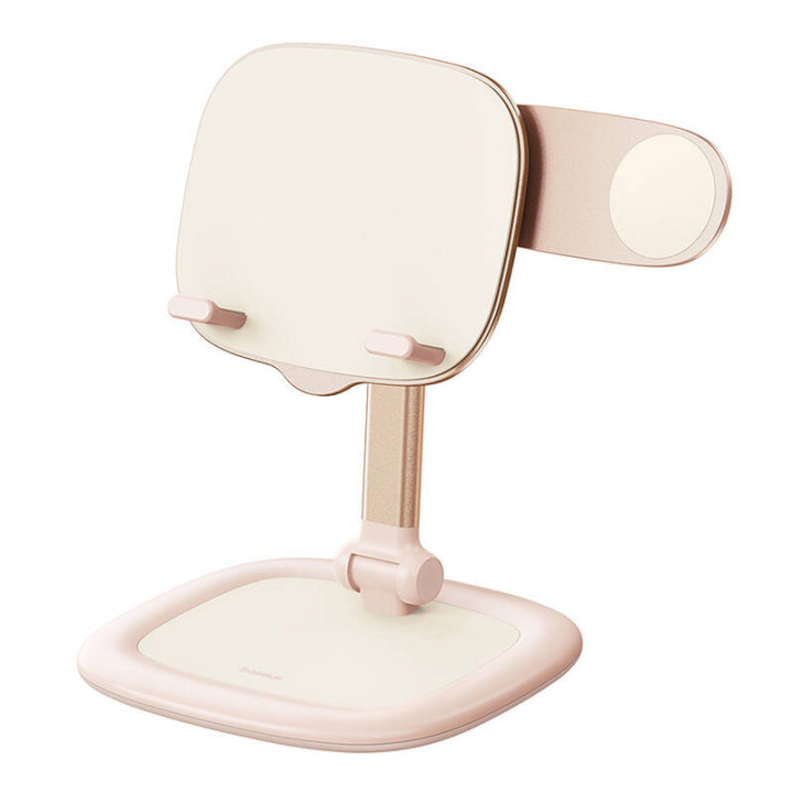 Tabletti-/puhelinteline Baseus Seashell Series Pink
