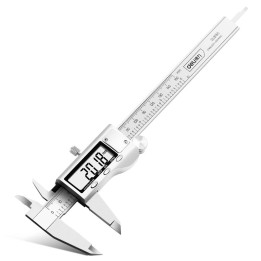 Vernjē suports 150 mm Deli Tools EDL91150 (sudrabs)