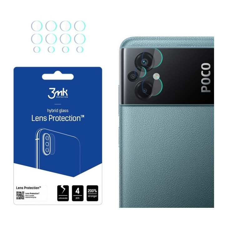 3mk objektiivisuojaus Xiaomi Poco M5:lle