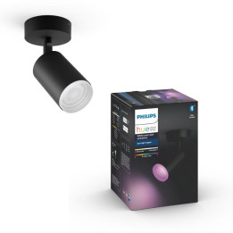 „Philips Hue Fugato“ vienos vietos juoda 1x5,7 W