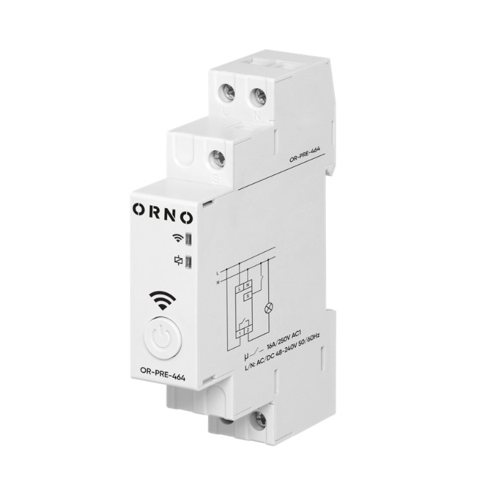 OHJELMOITAVA RELEMODUULI TAI-PRE-464 ORNO