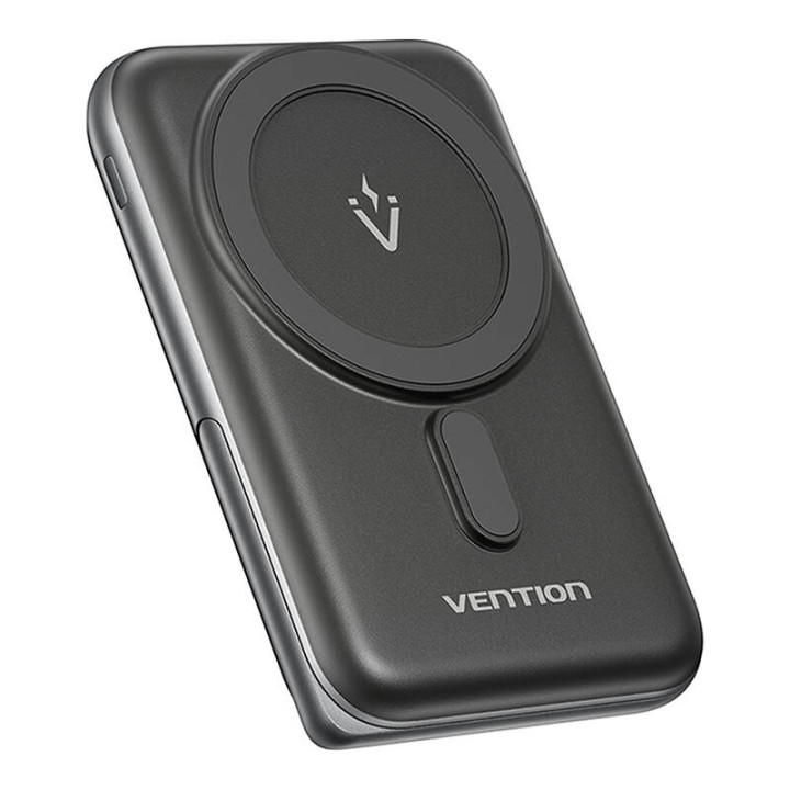 Magneettinen Powerbank Vention FHNB0 20W, 10000 mAh (musta)
