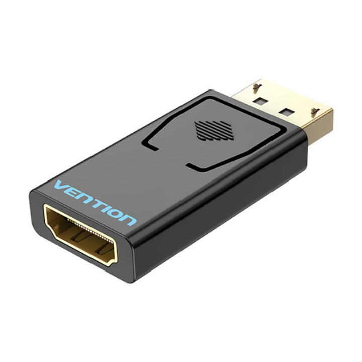 Adapteris DisplayPort — HDMI Vention HBKB0 1080P HD (melns)