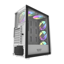 Darkflash DK150 arvuti korpus (valge) + 3 ventilaatorit
