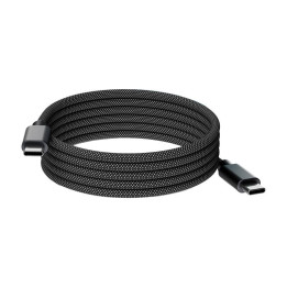 Choetech XCC-1052 USB-C–USB-C magnetkaabel, PD 240 W 1,2 m (must)