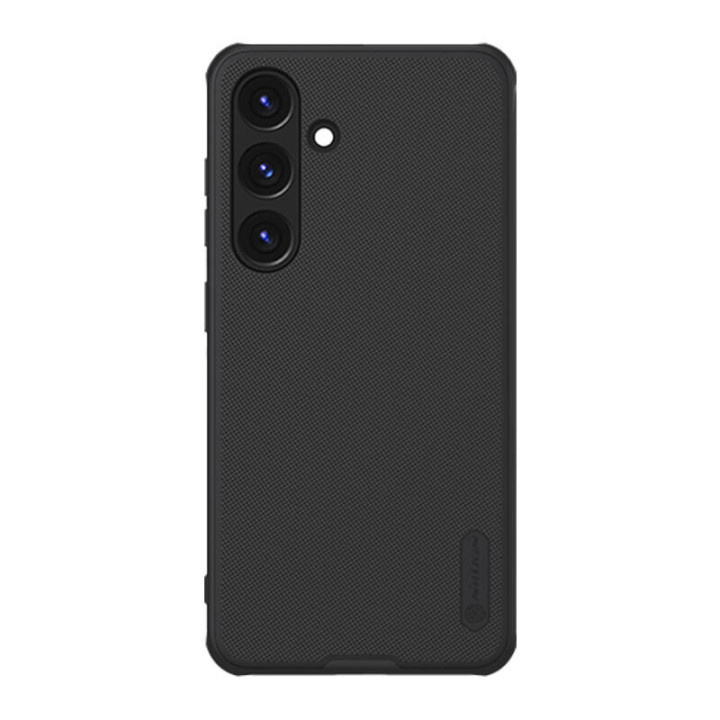 Dėklas Nillkin Super Frosted Shield Pro, skirtas Samsung Galaxy S24 (juodas)