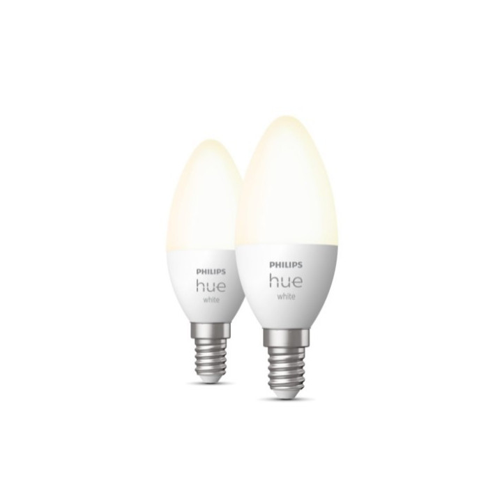Philips Hue E14 5,5W W BT kynttilä 2 kpl