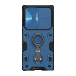 Чехол Nillkin CamShield Armor Pro для Samsung Galaxy S23 Ultra (синий)