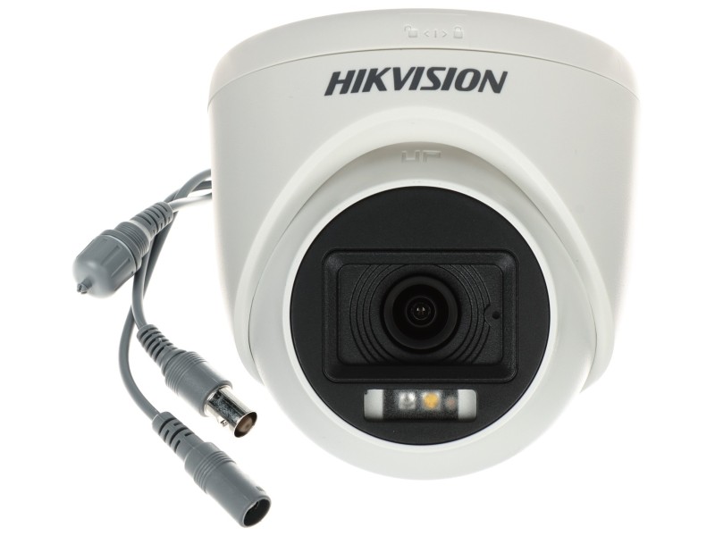 AHD, HD-CVI, HD-TVI, PAL KAMERA DS-2CE76K0T-LPFS (2,8 MM) viedā hibrīda gaisma — 3K Hikvision