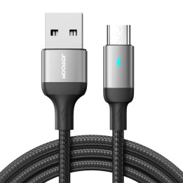 Кабель Micro USB-A/2,4А/1,2м Joyroom S-UM018A10 (черный)