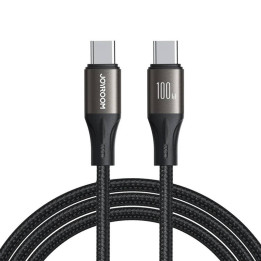 Laidas Joyroom Light-Speed ​​USB-C į USB-C SA25-CC5 , 100 W , 1,2 m (juodas)