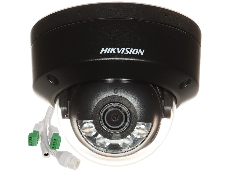 IP VANDALPROOF KAMERA DS-2CD2143G2-liS2U(2,8MM)(BLACK) Smart Hybrid Light AcuSense — 4 MPx Hikvision