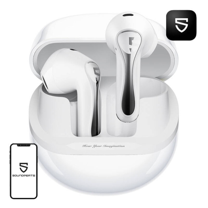 Наушники TWS Soundpeats Air 5 (белые)