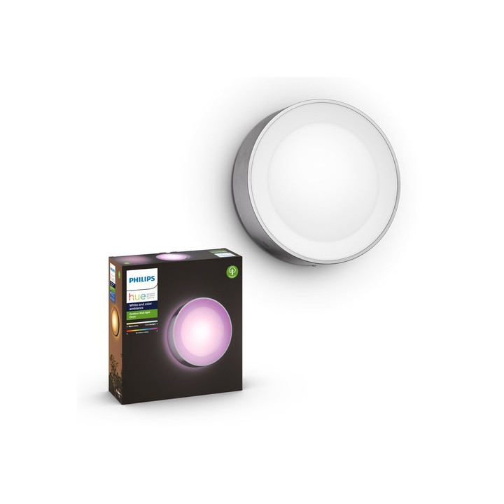 Настенный светильник Philips Hue Daylo inox 1x15 Вт
