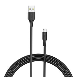 Kabelis no USB 2.0 A līdz mikro USB ventilācijai CTIBC 2A 0,25 m melns
