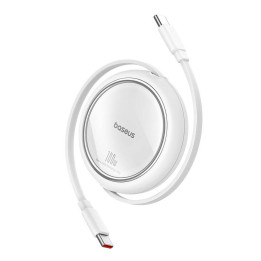 Kabelis no USB-C uz USB-C Baseus Free2Draw, PD, 100 W, 1 m (balts)