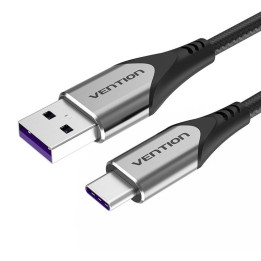 Laidas iš USB-C į USB 2.0 ventiliaciją COPHG FC 5A 1,5 m (pilkas)