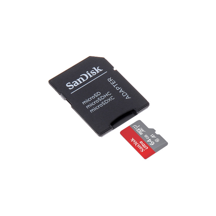 MEMORY CARD SD-MICRO-10/64-SAND microSD UHS-I, SDXC 64 GB SANDISK