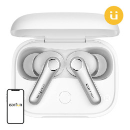 Belaidės ausinės TWS EarFun Air Pro 4, ANC (baltos)