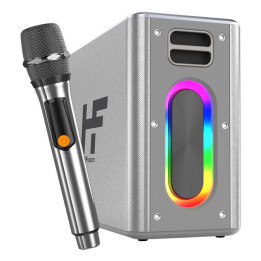 Kaiutin HiFuture Music Box Bluetooth + 2 mikrofonia (hopea)